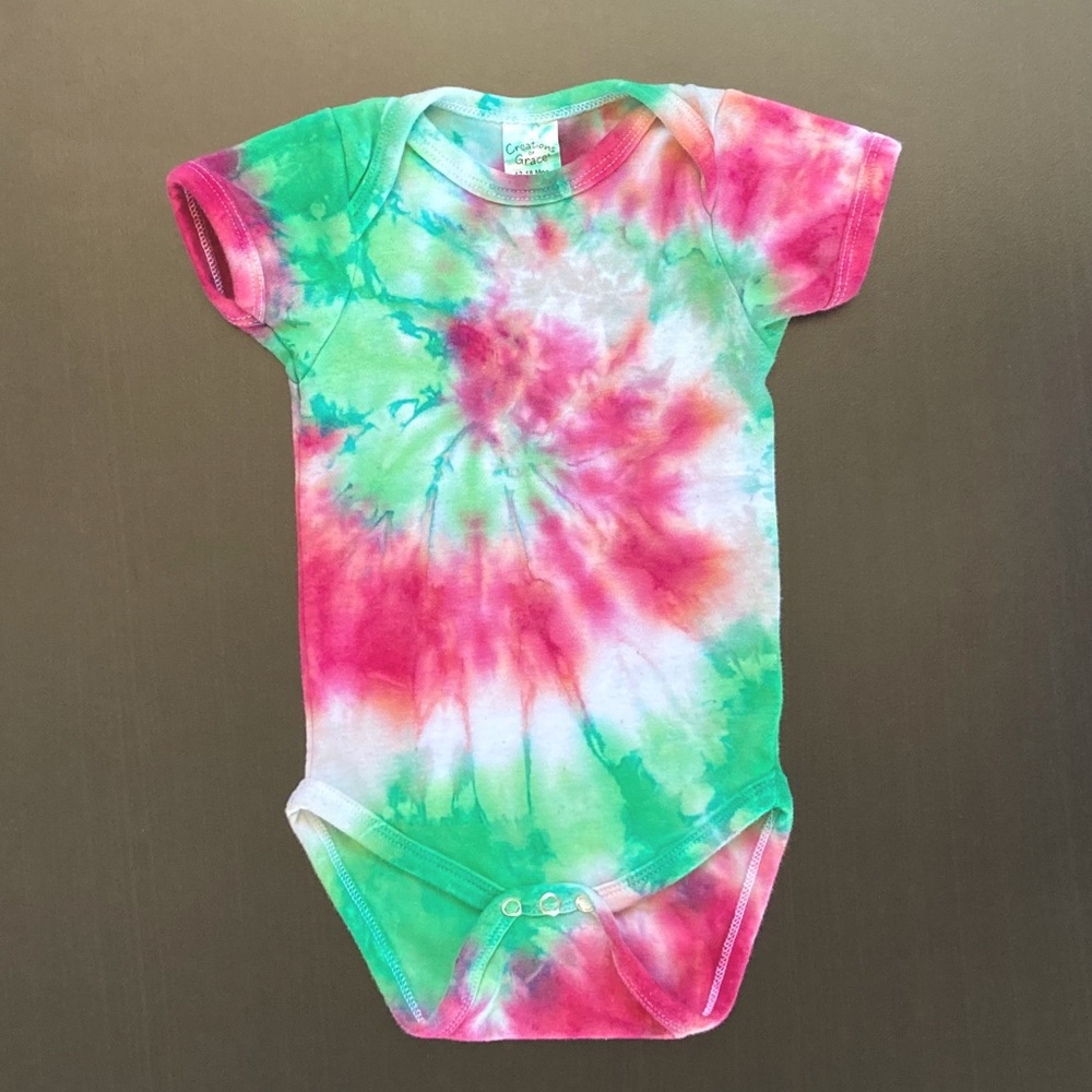 Tie Dye Baby Onesie